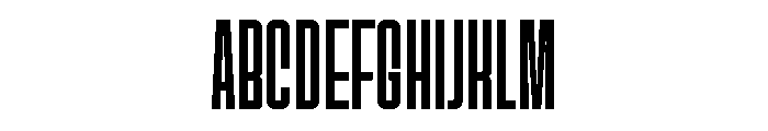Degolan Font UPPERCASE