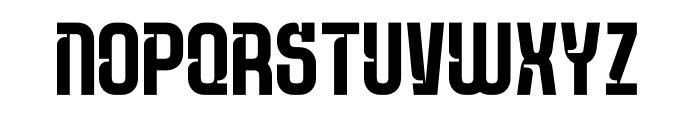 Deitaro Cut Font UPPERCASE