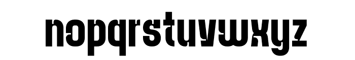 Deitaro Cut Font LOWERCASE