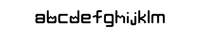 Deka Regular Font LOWERCASE