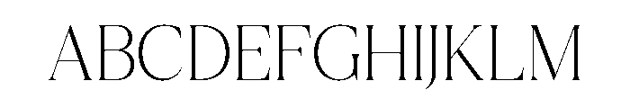 Del Rose Regular Font UPPERCASE