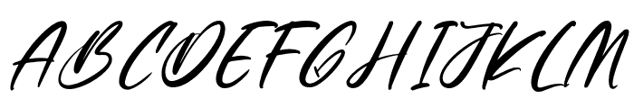 Delaghen Regular Font UPPERCASE