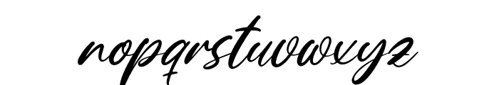 Delaghen Regular Font LOWERCASE
