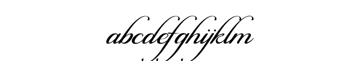 Delberg Font LOWERCASE