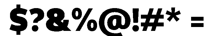 Deli-Regular Font OTHER CHARS