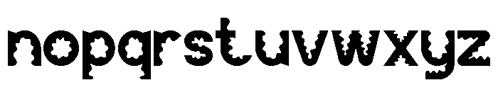 Deliberate Projection Demo Regular Font LOWERCASE
