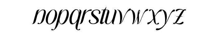 Delicate Stellar DEMO Regular Font LOWERCASE
