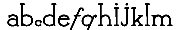 Delicioso Font UPPERCASE