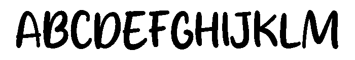 Delight Burger Font UPPERCASE