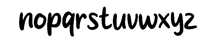Delight Burger Font LOWERCASE