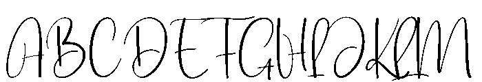 Delight Daddy Font UPPERCASE