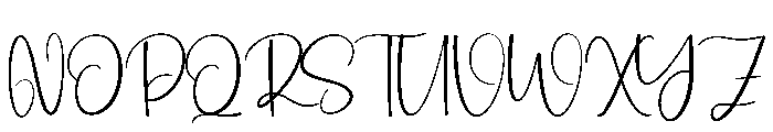 Delight Daddy Font UPPERCASE