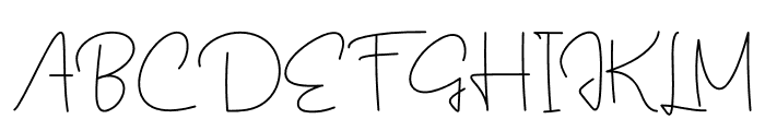 Delight Photography Font UPPERCASE