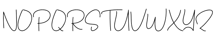 Delight Photography Font UPPERCASE