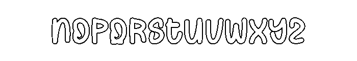 Delight Rainday Font UPPERCASE
