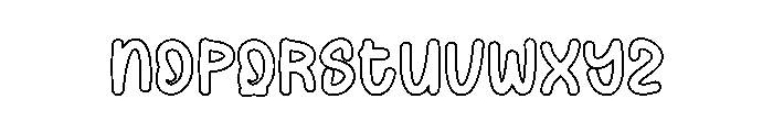 Delight Rainday Font LOWERCASE