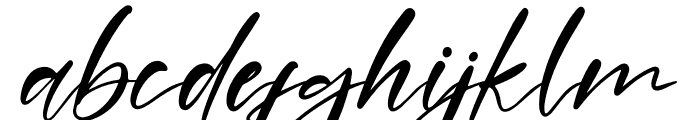 Delight Font LOWERCASE