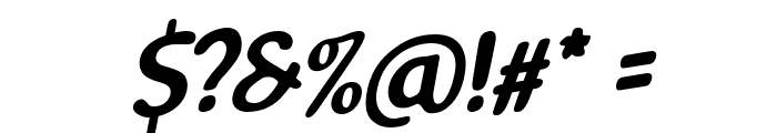 Delightious Italic Font OTHER CHARS