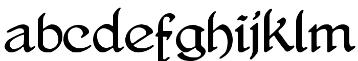 DelitschAntiqua Font LOWERCASE