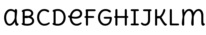 Delius Unicase Font LOWERCASE