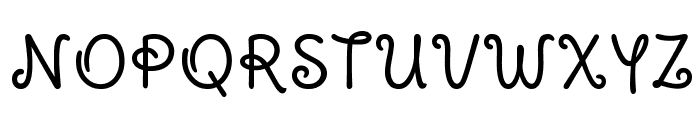 DeliusSwashCaps-Regular Font UPPERCASE
