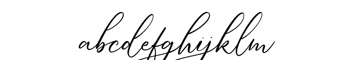 DellaineFREE Font LOWERCASE