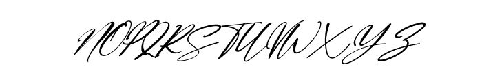 Dellicious Italic Font UPPERCASE