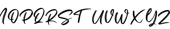Dellons Signature Personal Use Font UPPERCASE