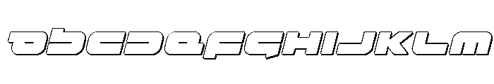 Delmoto 3D Italic FONT