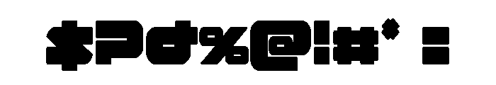 Delmoto Condensed Font OTHER CHARS