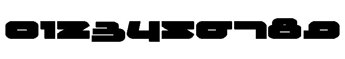 Delmoto Expanded Font OTHER CHARS