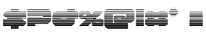 Delmoto Gradient Font OTHER CHARS