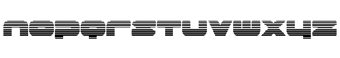 Delmoto Gradient Font LOWERCASE
