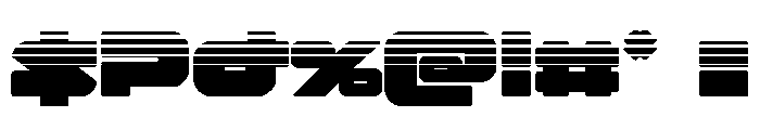 Delmoto Halftone Font OTHER CHARS