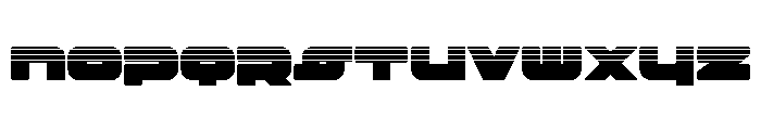 Delmoto Halftone Font UPPERCASE
