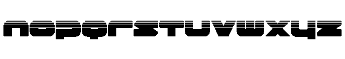 Delmoto Halftone Font LOWERCASE