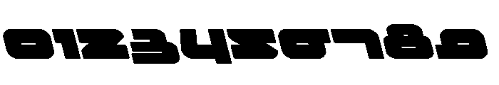 Delmoto Leftalic Font OTHER CHARS