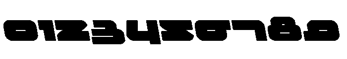 Delmoto Semi-Leftalic Font OTHER CHARS