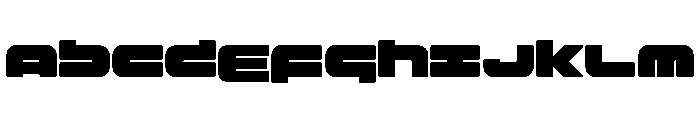 Delmoto Font UPPERCASE