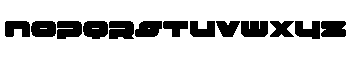 Delmoto Font UPPERCASE