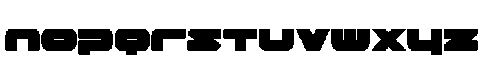 Delmoto Font LOWERCASE