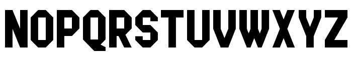 Delta Block Font UPPERCASE