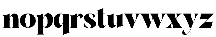 Deluxe Resto Font LOWERCASE
