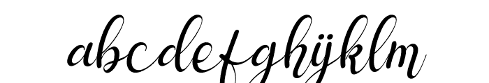 Delyna Italic Font LOWERCASE