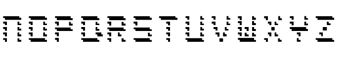 DematerialiseLight Font LOWERCASE