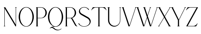 Demeris Demo Regular Font UPPERCASE