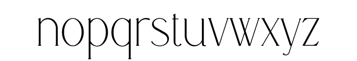 Demeris Demo Regular Font LOWERCASE