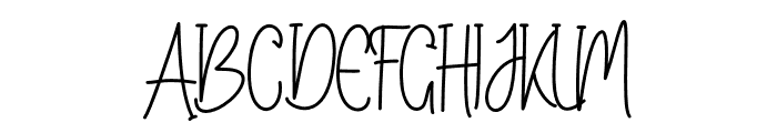 Demon Hunther - Personal Use Font UPPERCASE