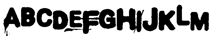 Demon Panic FONT