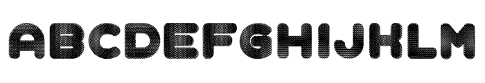 Demonstration Regular Font LOWERCASE